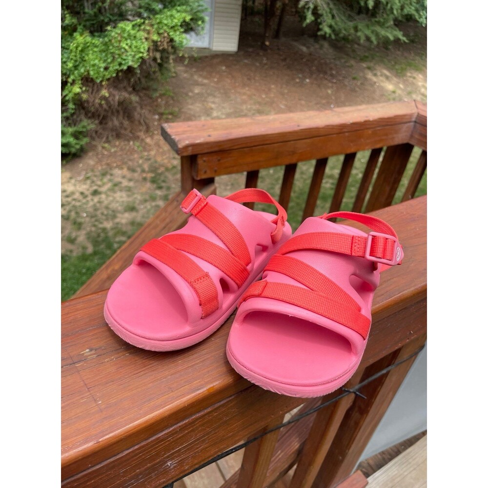 Chaco Girls US 3 Chaco Chillos Sport coral & pinkish water Sandals